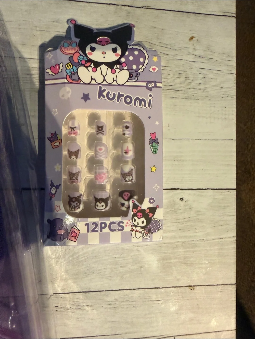 Sanrio Kuromi Purple Kids Backpack and Water Bottle Set